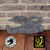 Casualties 3D-printed model